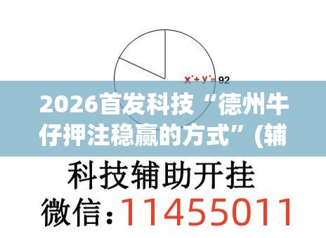 2026首发科技“德州牛仔押注稳赢的方式”(辅助神器)开挂详细教程