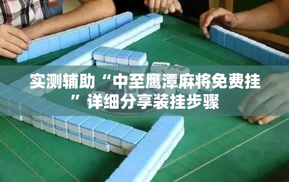 实测辅助“中至鹰潭麻将免费挂”详细分享装挂步骤