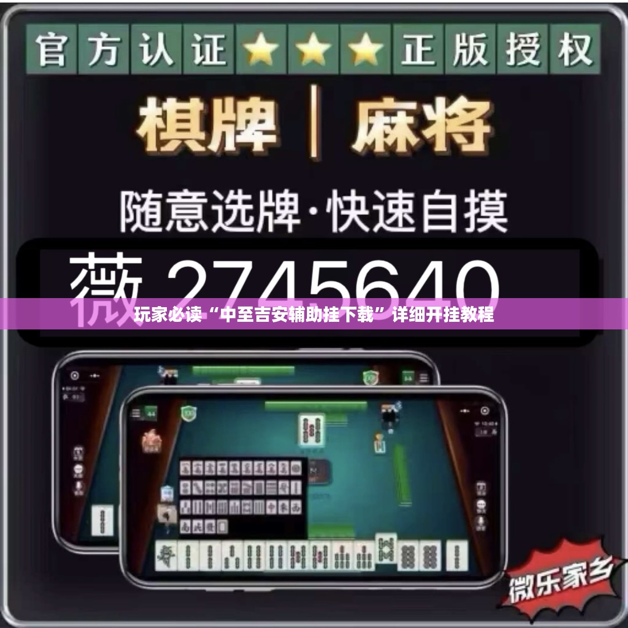 玩家必读“中至吉安辅助挂下载”详细开挂教程