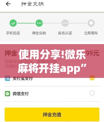 使用分享!微乐麻将开挂app”详细分享装挂步骤