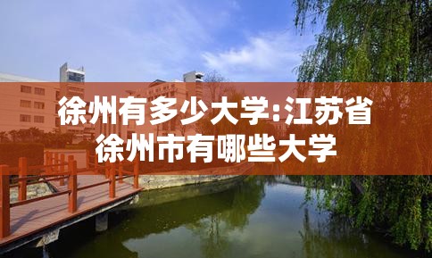 徐州有多少大学:江苏省徐州市有哪些大学