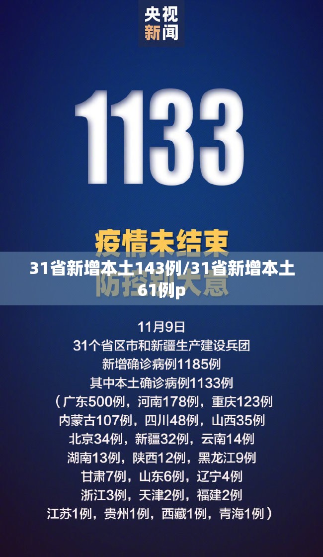 31省新增本土143例/31省新增本土61例p