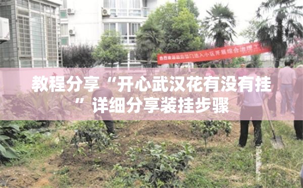 教程分享“开心武汉花有没有挂”详细分享装挂步骤