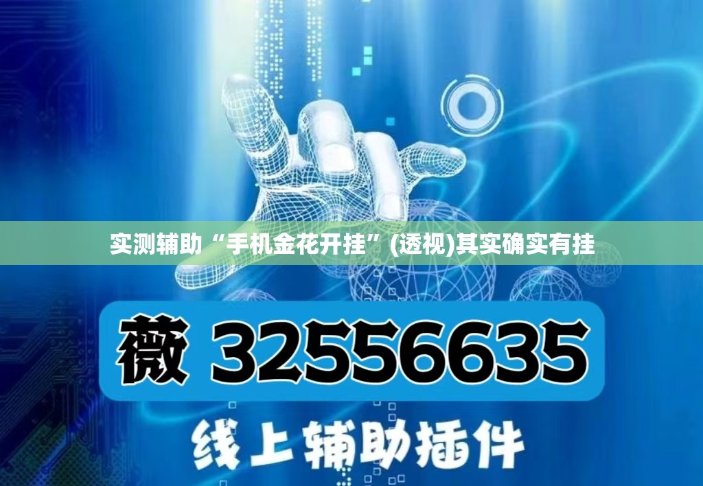 实测辅助“手机金花开挂”(透视)其实确实有挂