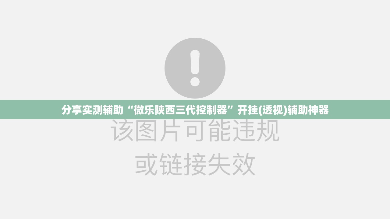 分享实测辅助“微乐陕西三代控制器	”开挂(透视)辅助神器