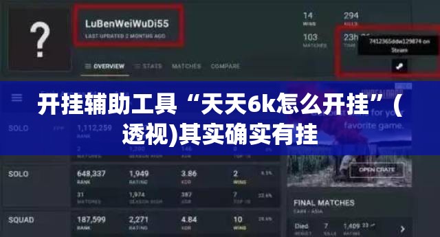 开挂辅助工具“天天6k怎么开挂”(透视)其实确实有挂