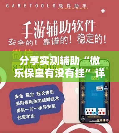分享实测辅助“微乐保皇有没有挂	”详细分享装挂步骤
