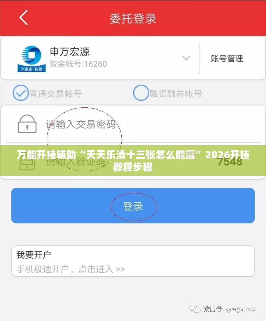万能开挂辅助“天天乐清十三张怎么能赢”2026开挂教程步骤