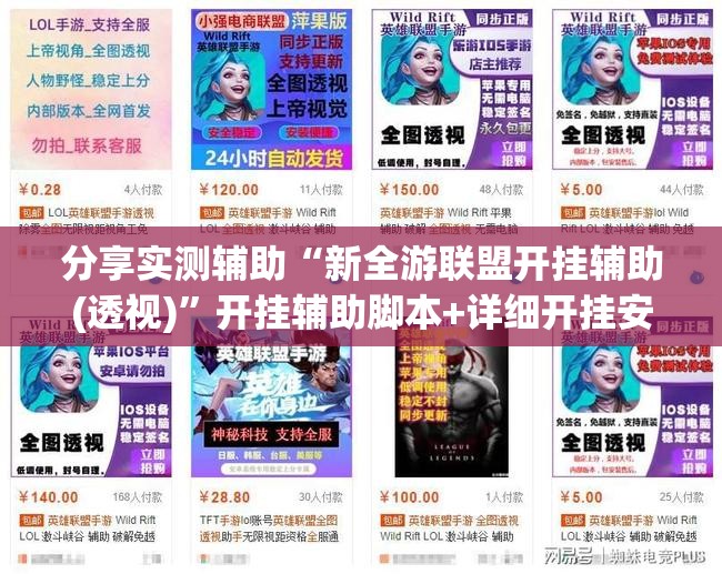 分享实测辅助“新全游联盟开挂辅助(透视)	”开挂辅助脚本+详细开挂安装教程