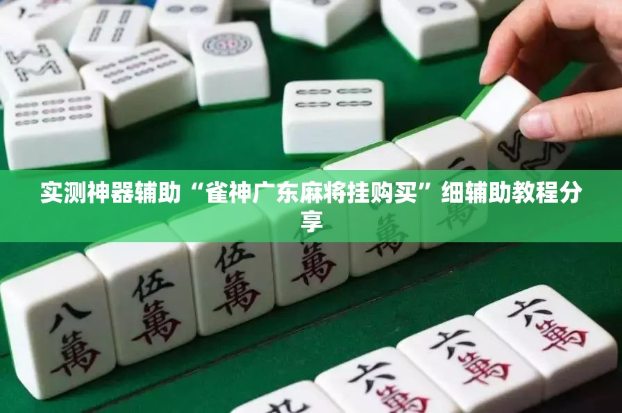 实测神器辅助“雀神广东麻将挂购买”细辅助教程分享