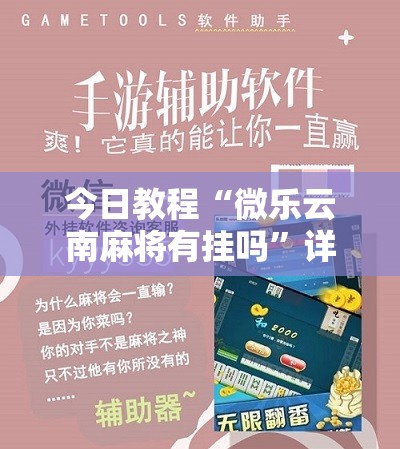 今日教程“微乐云南麻将有挂吗”详细分享装挂步骤