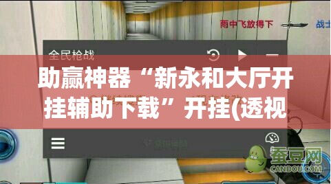 助赢神器“新永和大厅开挂辅助下载”开挂(透视)辅助教程