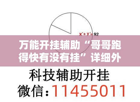 万能开挂辅助“哥哥跑得快有没有挂”详细外挂透视辅助软件教程