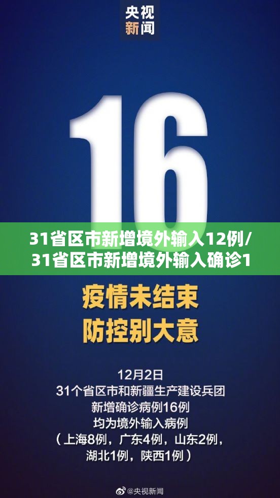 31省区市新增境外输入12例/31省区市新增境外输入确诊16例 31省区市新增境外输入12例/31省区市新增境外输入确诊16例