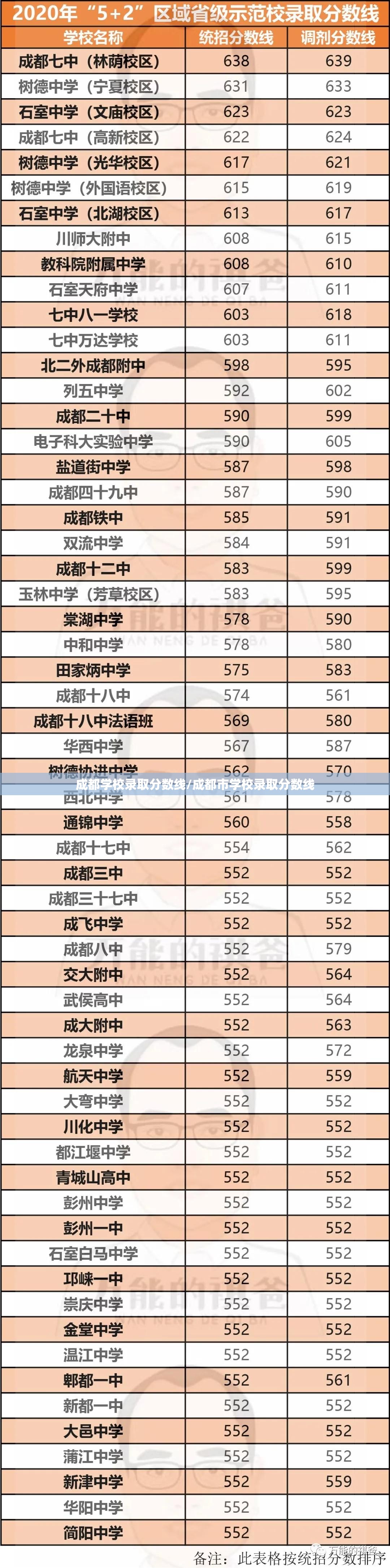 成都学校录取分数线/成都市学校录取分数线