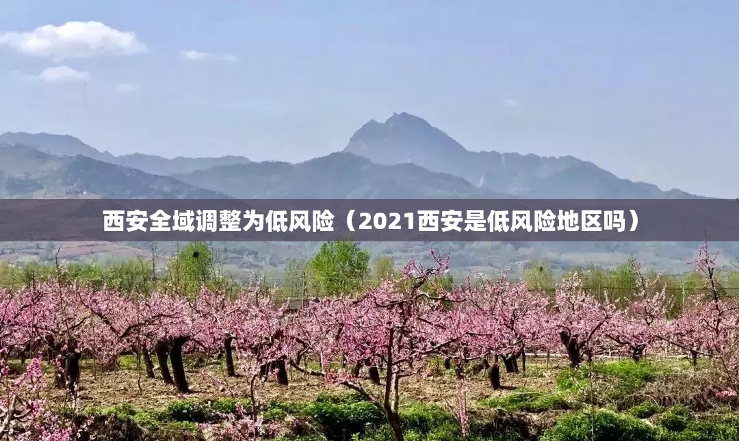 西安全域调整为低风险(2021西安是低风险地区吗) 西安全域调整为低风险(2021西安是低风险地区吗)