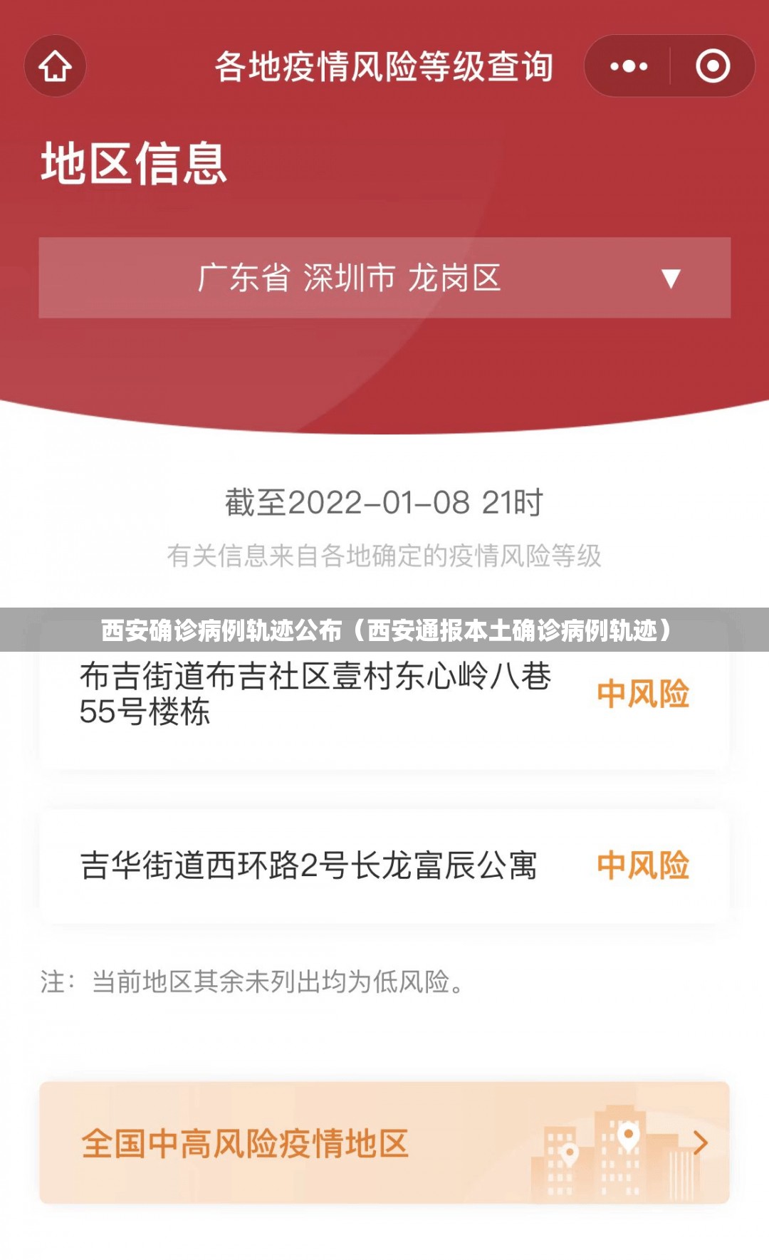 西安确诊病例轨迹公布(西安通报本土确诊病例轨迹) 西安确诊病例轨迹公布(西安通报本土确诊病例轨迹)