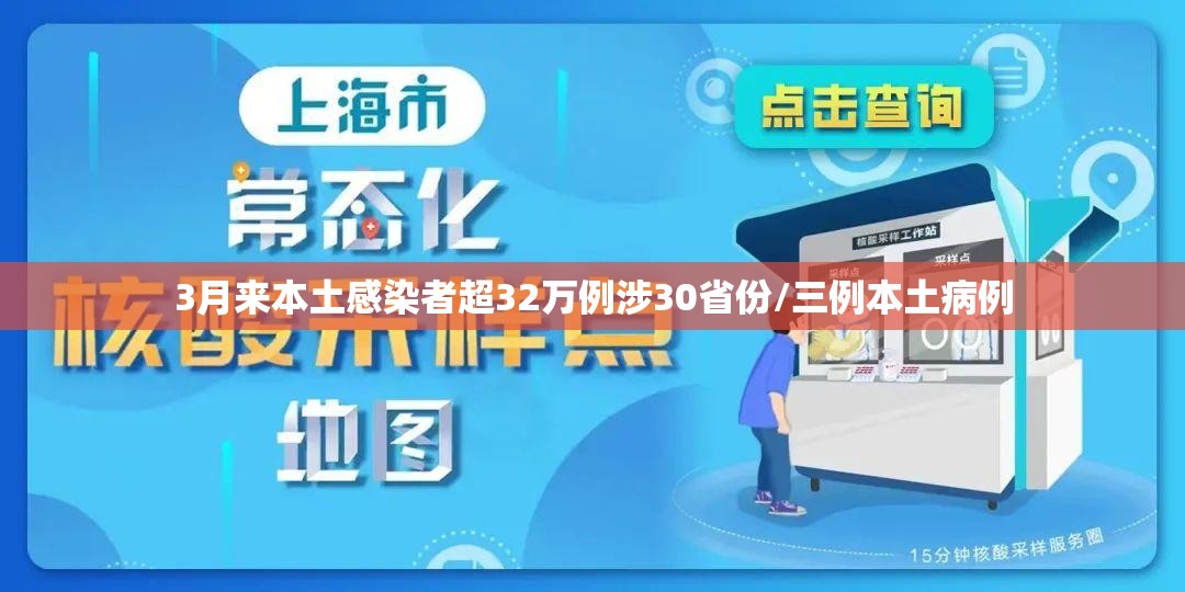3月来本土感染者超32万例涉30省份/三例本土病例