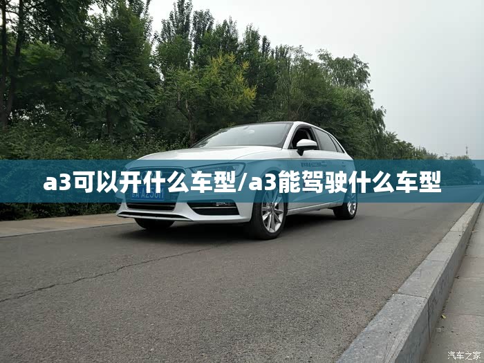 a3可以开什么车型/a3能驾驶什么车型