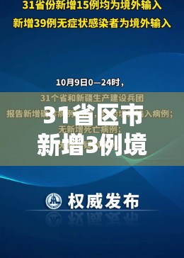 31省区市新增3例境外输入（31省区市新增境外输入8例）