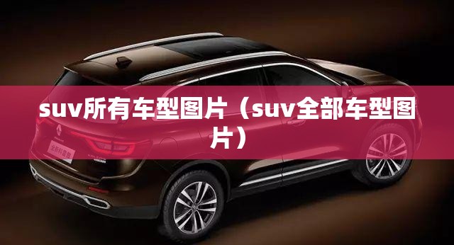suv所有车型图片（suv全部车型图片）