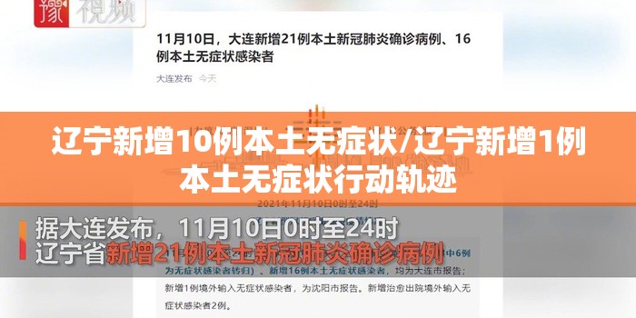 辽宁新增10例本土无症状/辽宁新增1例本土无症状行动轨迹 辽宁新增10例本土无症状/辽宁新增1例本土无症状行动轨迹