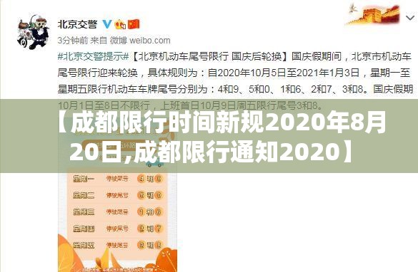 【成都限行时间新规2020年8月20日,成都限行通知2020】