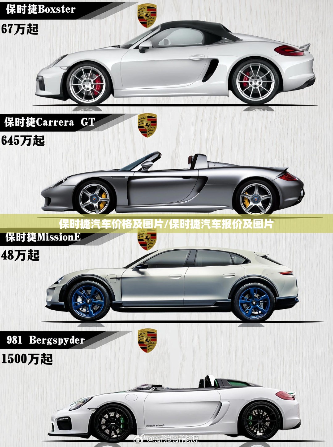 保时捷汽车价格及图片/保时捷汽车报价及图片