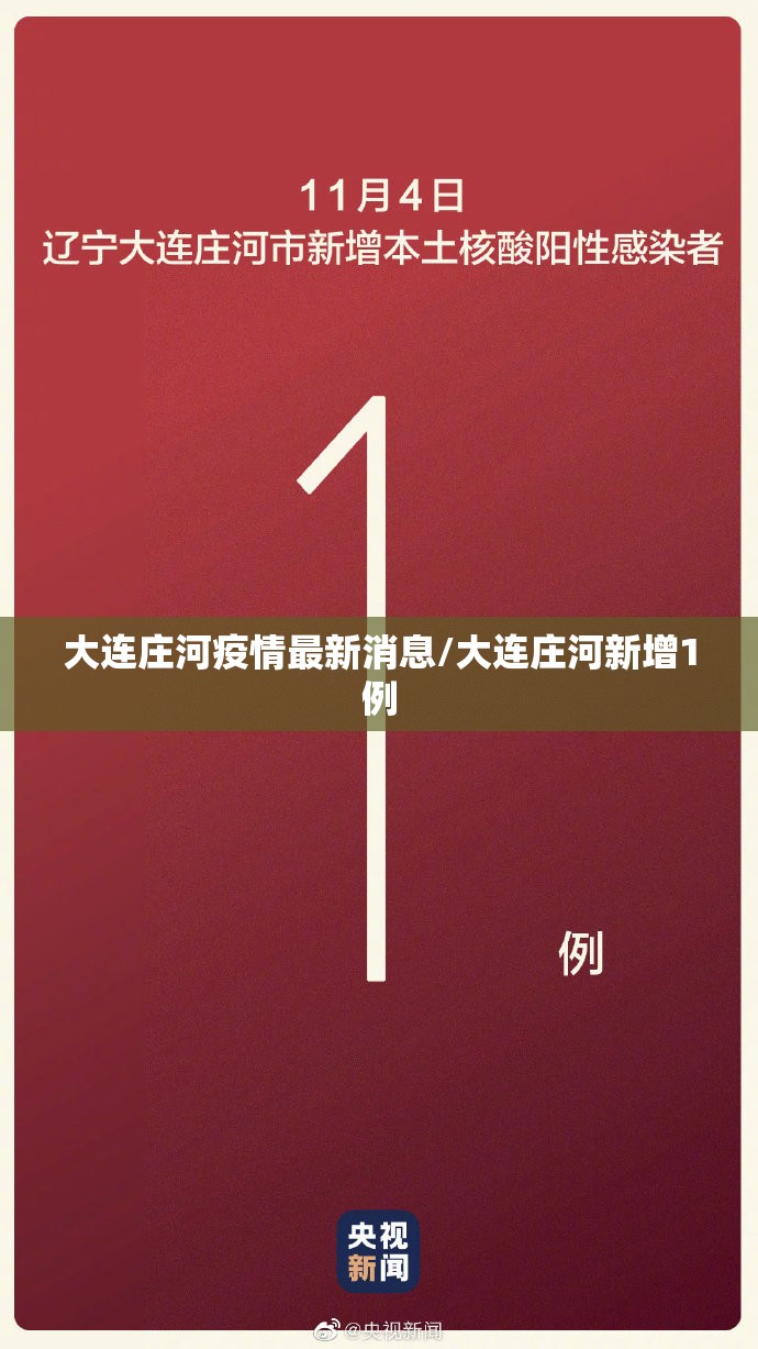 大连庄河疫情最新消息/大连庄河新增1例