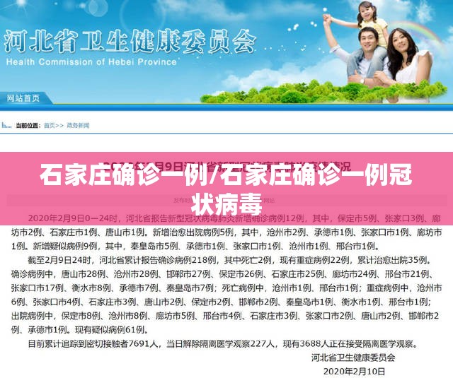 石家庄确诊一例/石家庄确诊一例冠状病毒