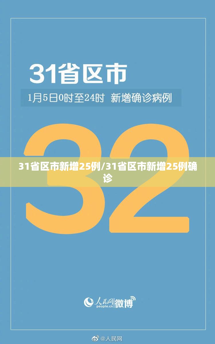 31省区市新增25例/31省区市新增25例确诊