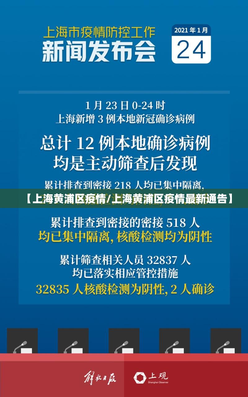 【上海黄浦区疫情/上海黄浦区疫情最新通告】