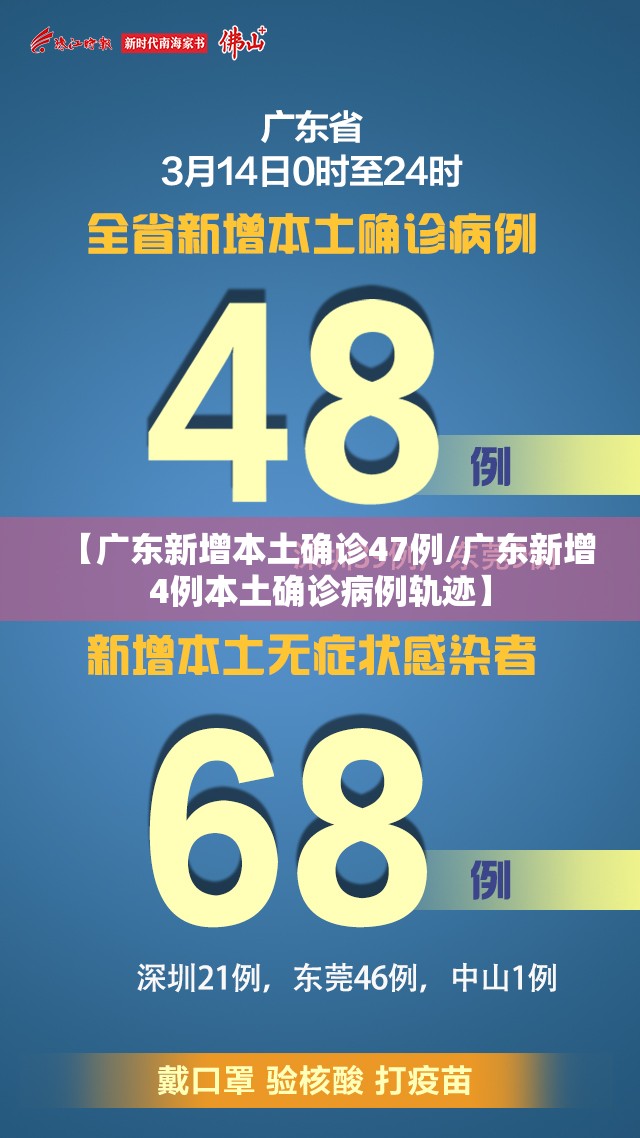 【广东新增本土确诊47例/广东新增4例本土确诊病例轨迹】