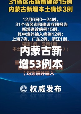 内蒙古新增53例本土确诊（内蒙古新增7例确诊34例）