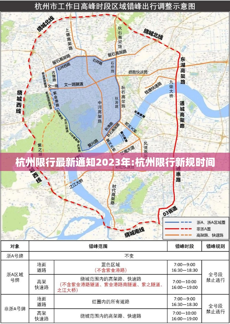 杭州限行最新通知2023年:杭州限行新规时间 杭州限行最新通知2023年:杭州限行新规时间