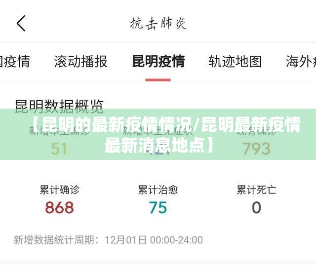 【昆明的最新疫情情况/昆明最新疫情最新消息地点】