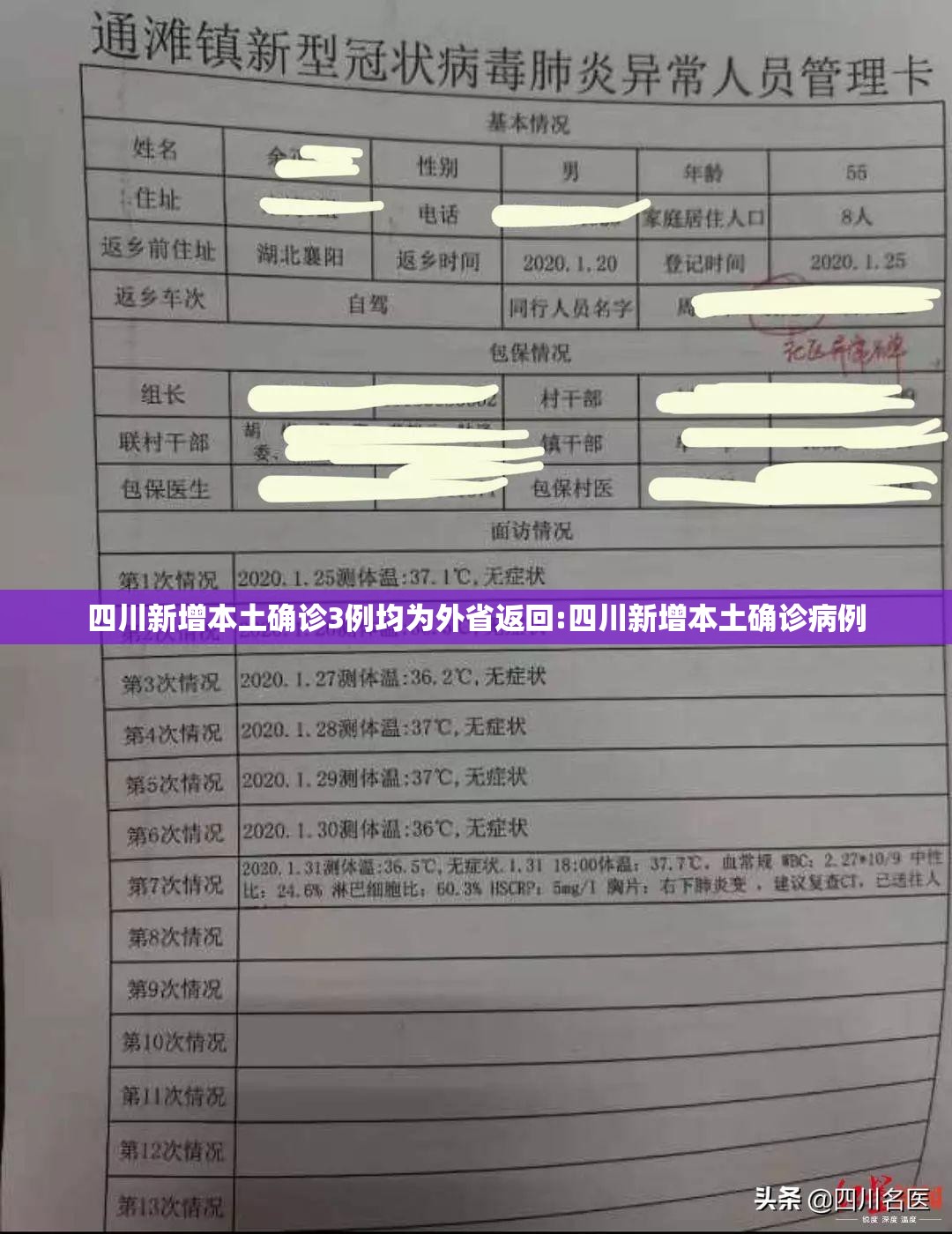四川新增本土确诊3例均为外省返回:四川新增本土确诊病例 四川新增本土确诊3例均为外省返回:四川新增本土确诊病例