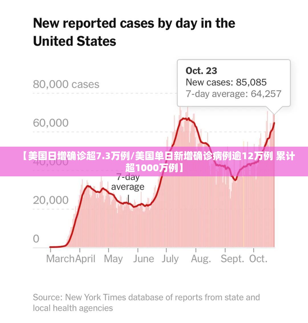 【美国日增确诊超7.3万例/美国单日新增确诊病例逾12万例 累计超1000万例】 【美国日增确诊超7.3万例/美国单日新增确诊病例逾12万例 累计超1000万例】