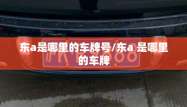 东a是哪里的车牌号/东a 是哪里的车牌 东a是哪里的车牌号/东a 是哪里的车牌