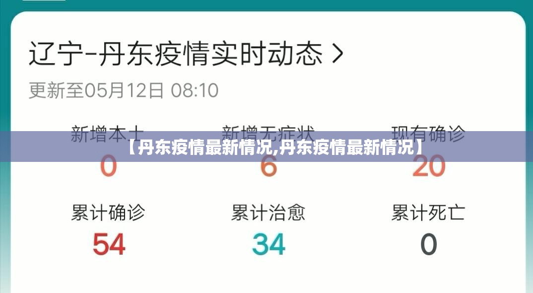 【丹东疫情最新情况,丹东疫情最新情况】