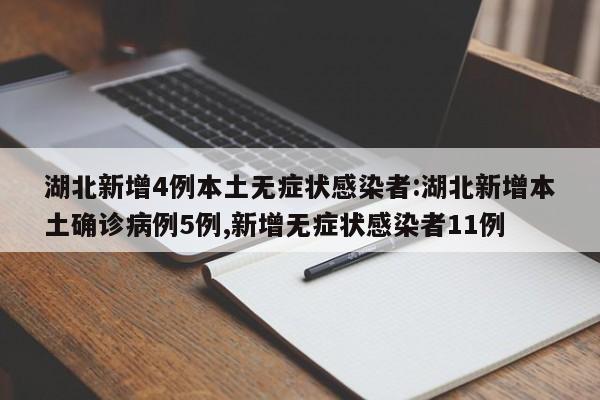 湖北新增4例本土无症状感染者:湖北新增本土确诊病例5例,新增无症状感染者11例